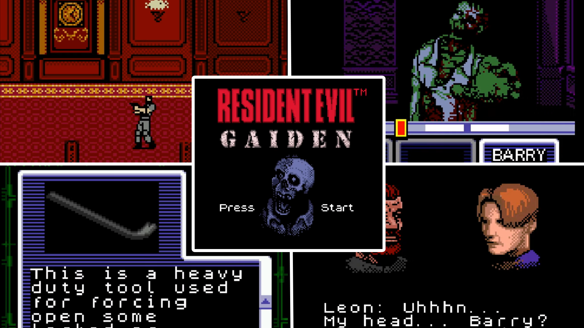 Resident Evil Gaiden Screenshots