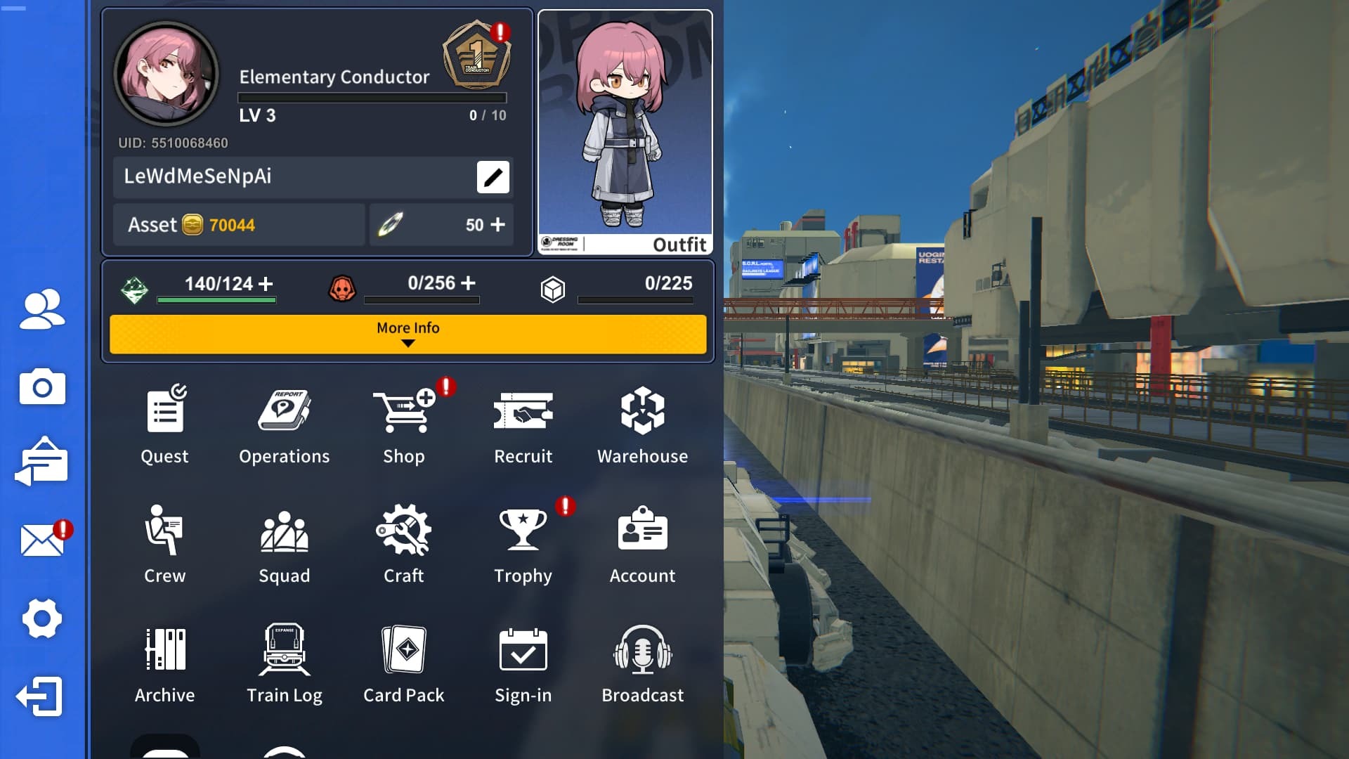 Resonance Solstice Menu