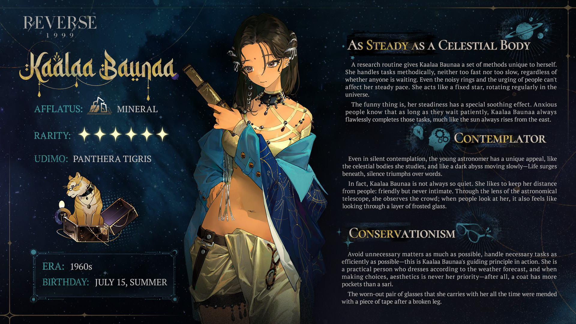 Reverse 1999 Kaalaa Banuaa Character Card