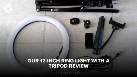 Ring Light With A Tripod Review