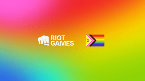 Riot Games Pride Month banner