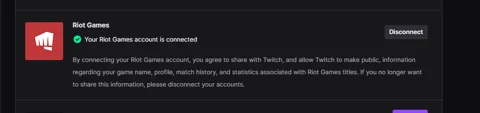 Riot Games Twitch Connect
