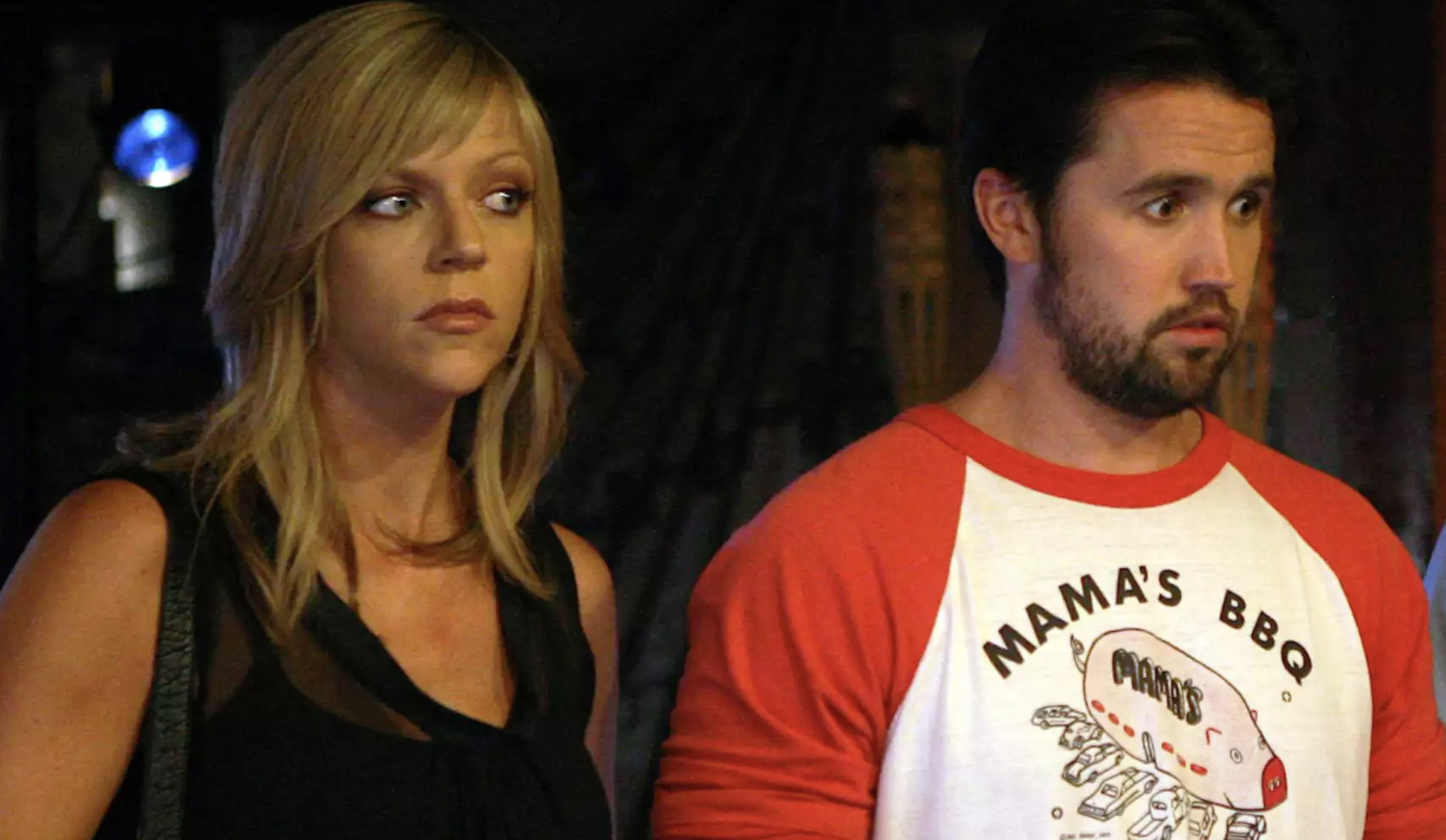 Rob Mc Elhenney and Kaitlin Olson