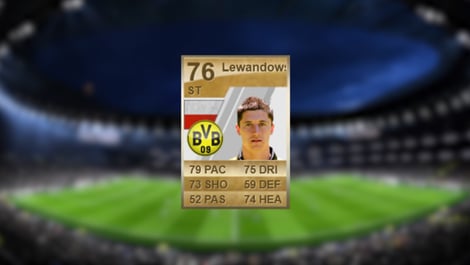 Robert Lewandowski Ultimate Team FIFA 11
