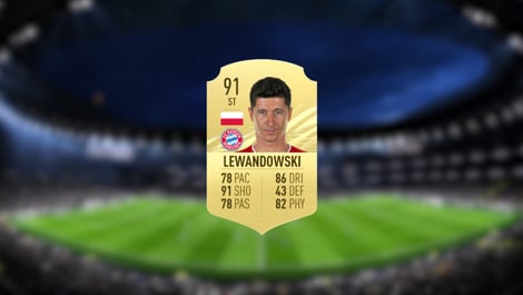 Robert Lewandowski Ultimate Team FIFA 21