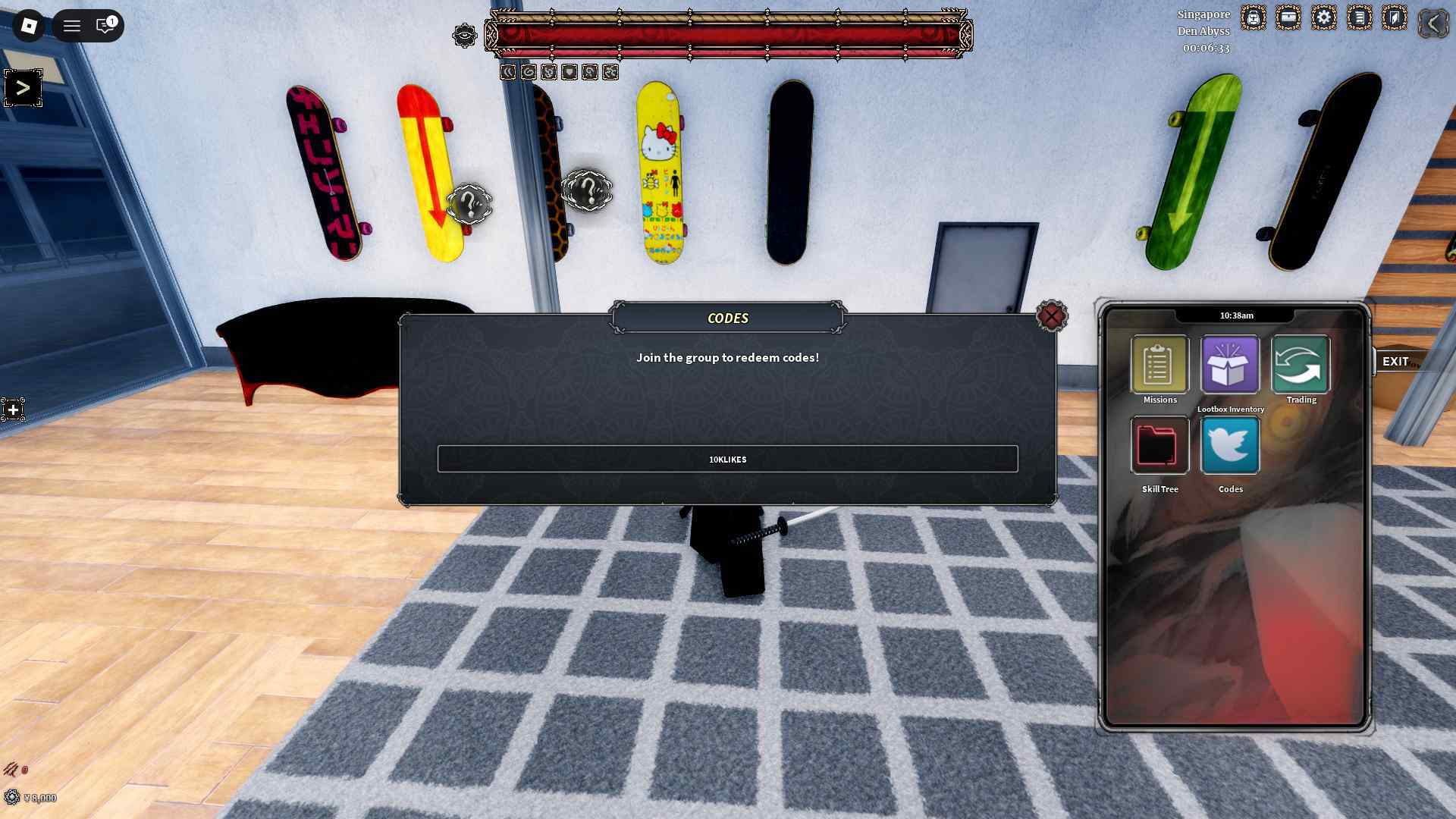 Roblox Devil Hunters how to redeem codes 2