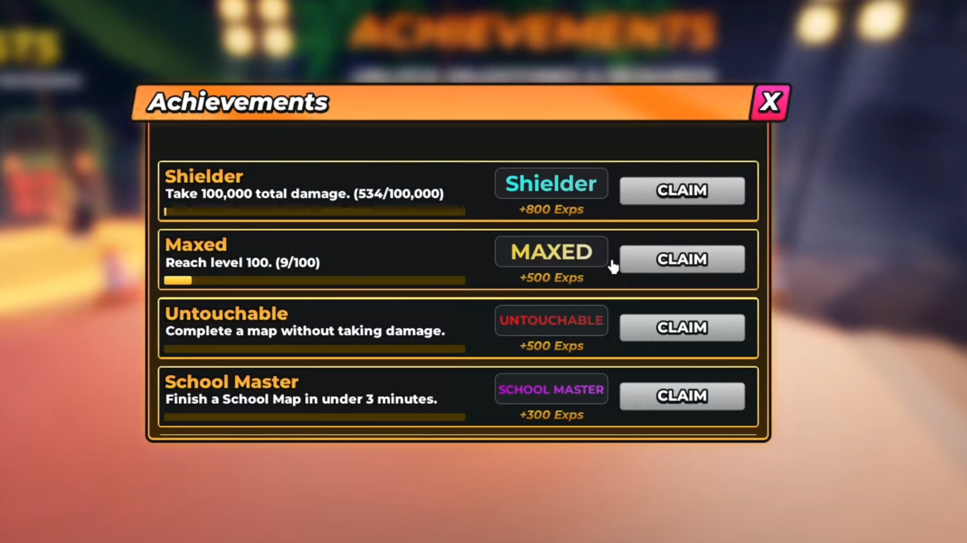 Roblox Hunty Zombie Achievements