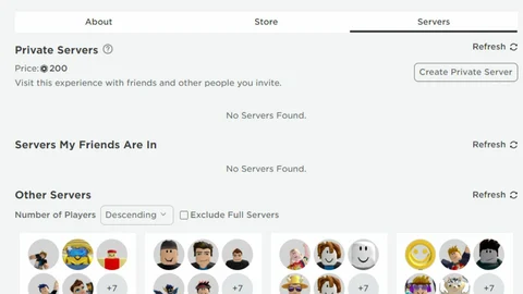 Roblox Private Servers