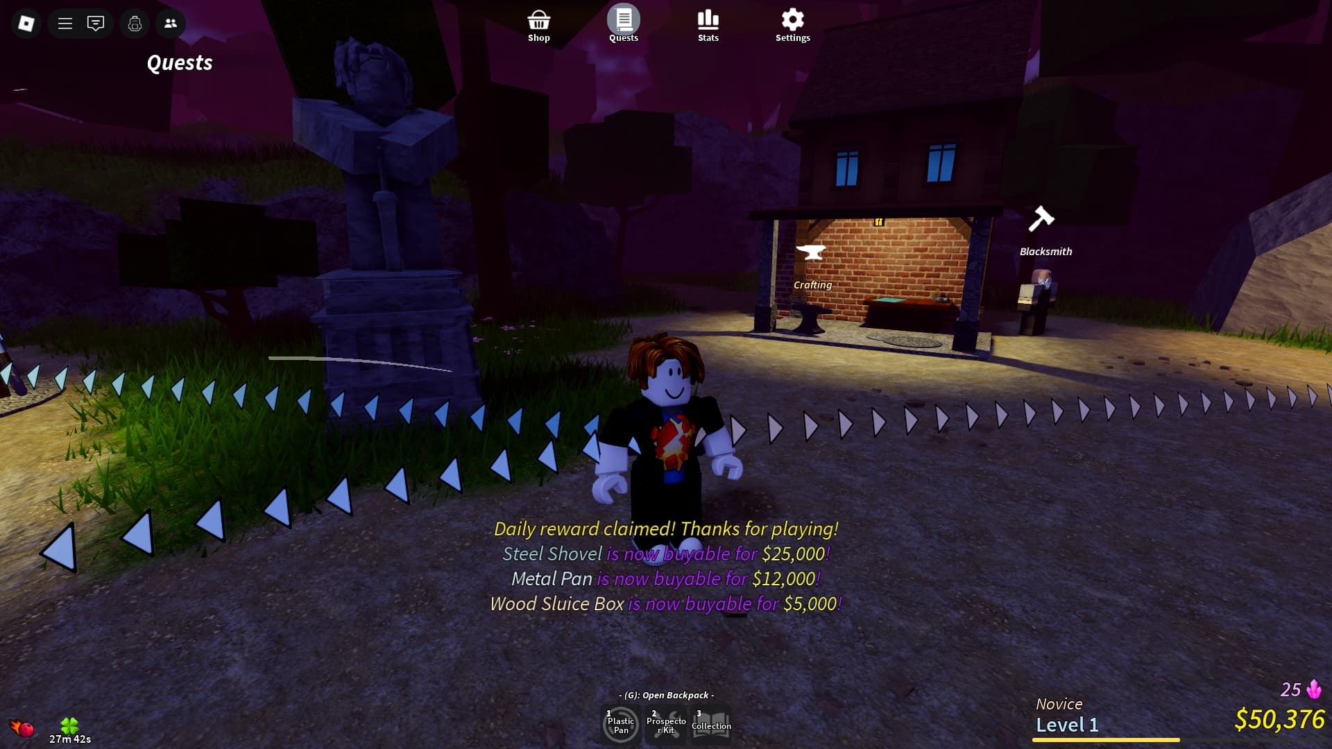 Roblox Prospecting scripts 1