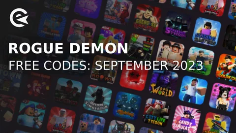 Rogue Demon codes september 2023