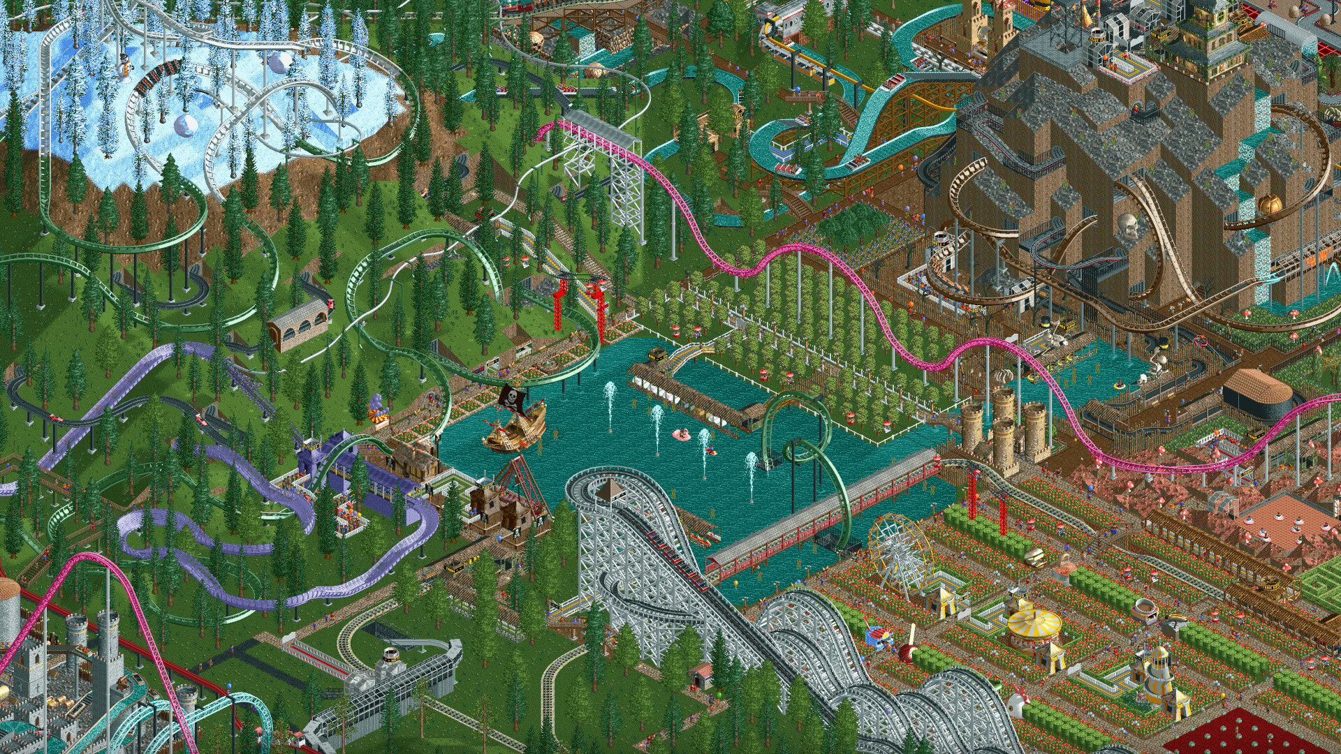 Roller Coaster Tycoon Classic