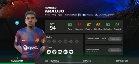 Ronald Araujo fc mobile