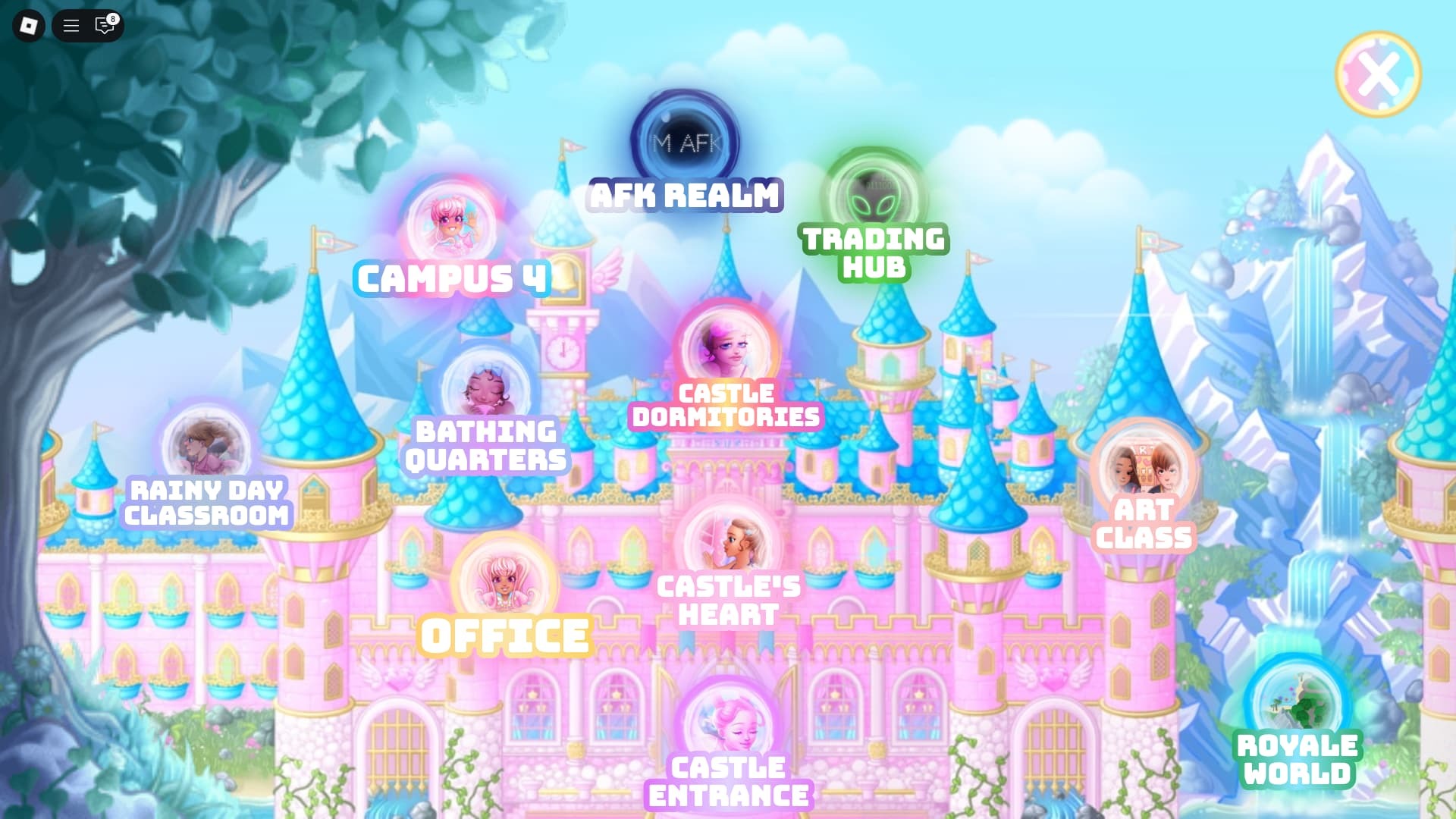 Royale High Castle Entrance