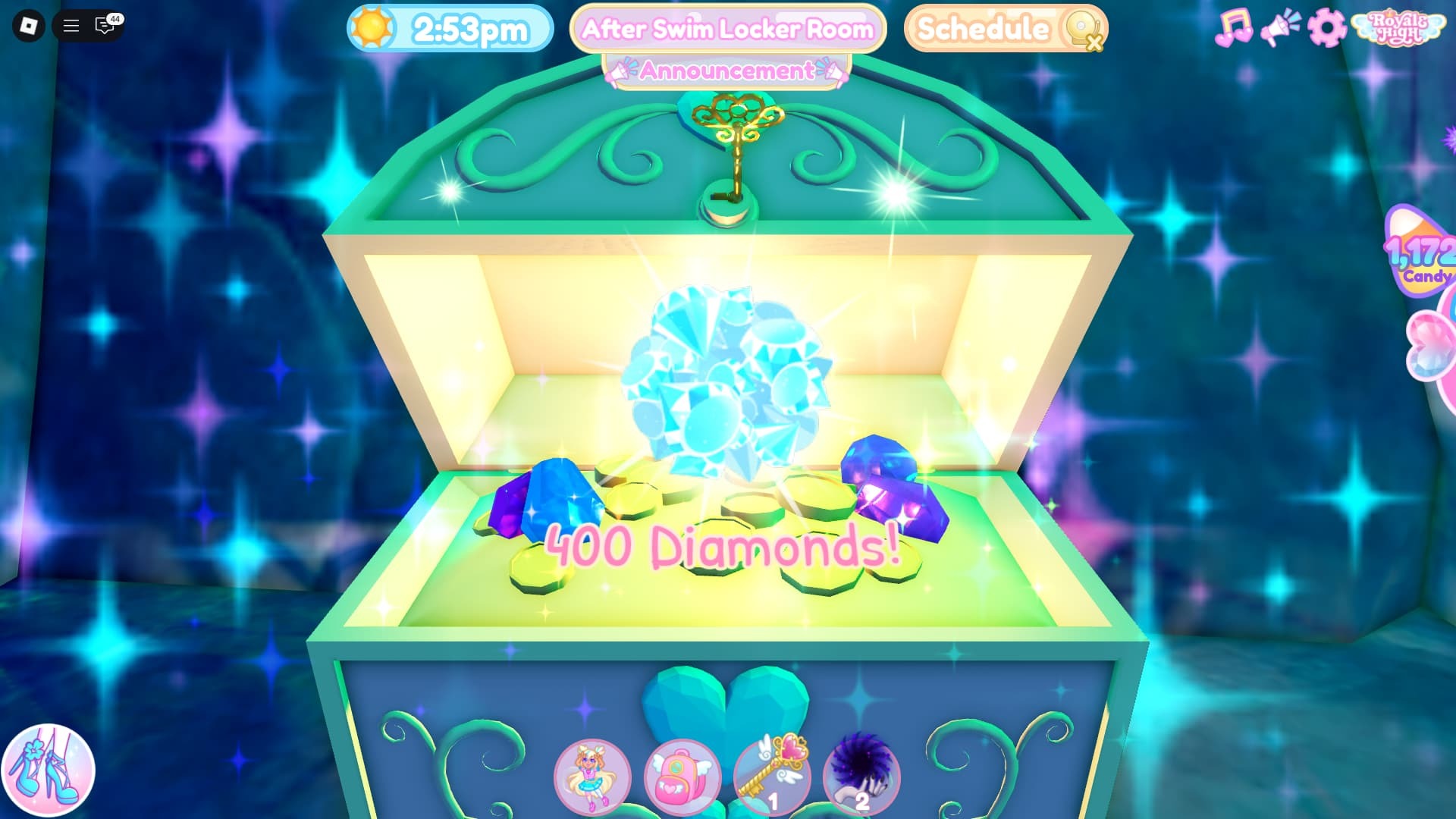 Royale High Mermaid Campus Treasure Chest 1 location 3