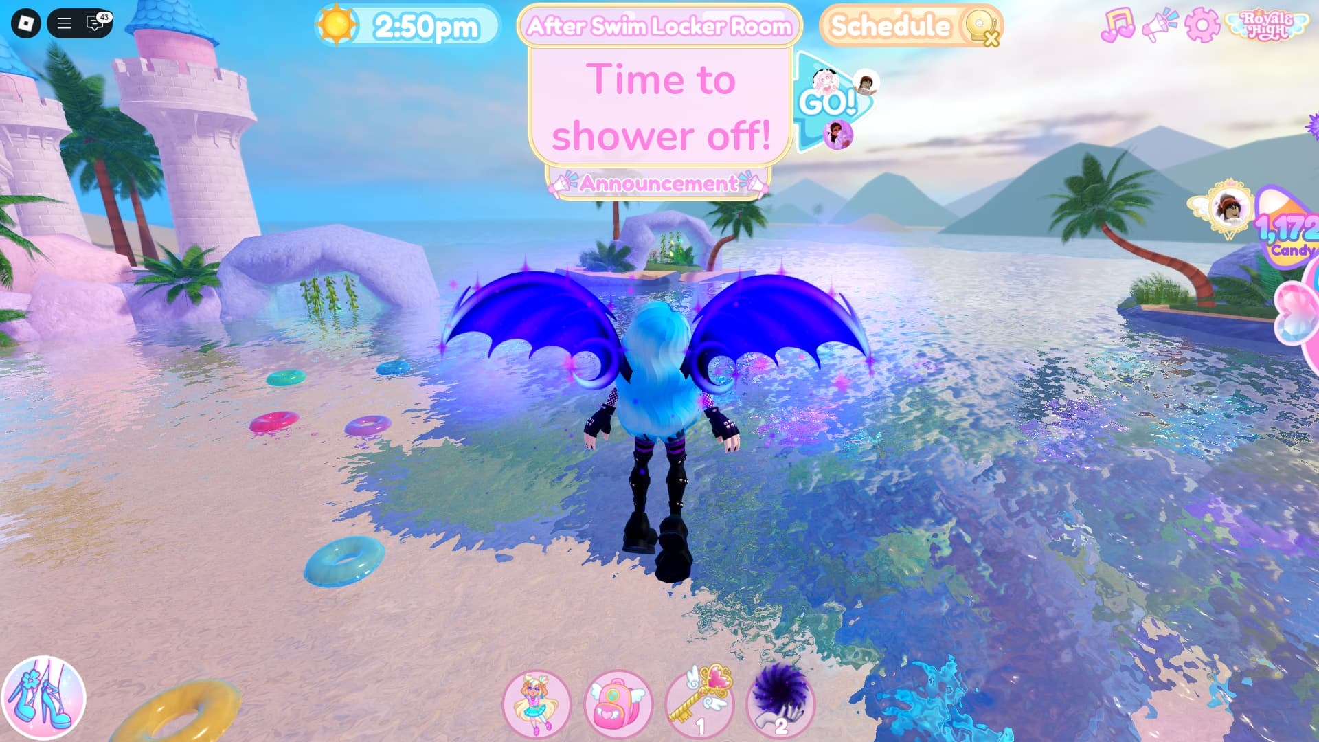 Royale High Mermaid Campus Treasure Chest 1 location