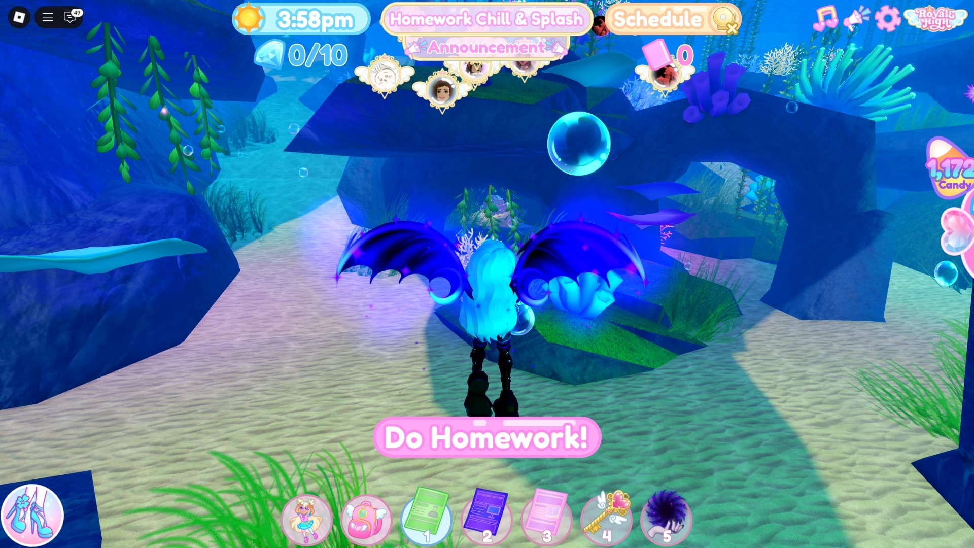 Royale High Mermaid Campus Treasure Chest 2 location 2