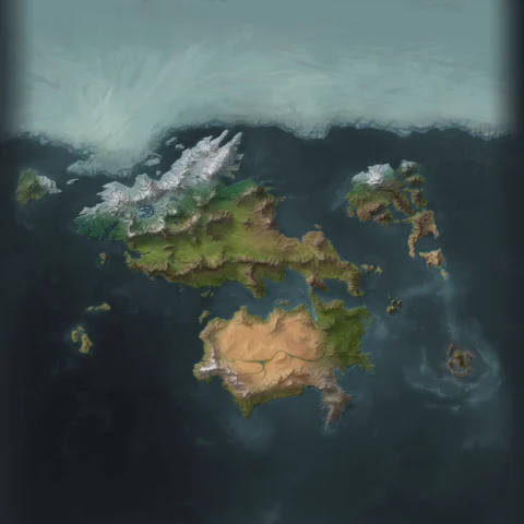 Runeterra Terrain map