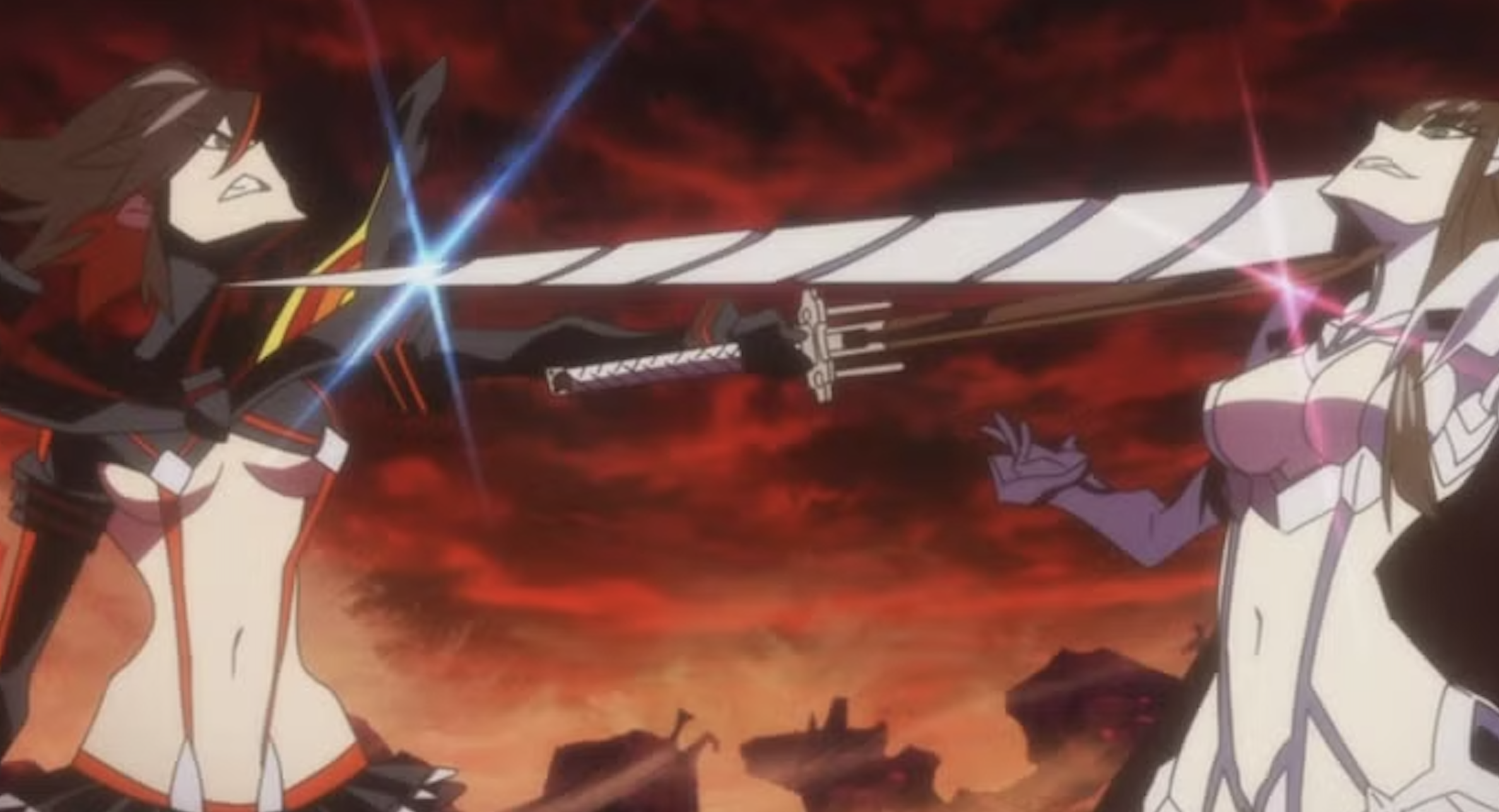 Ryuko and Satsuki from Kill la Kill