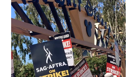 SAG AFTRA Strike Disney