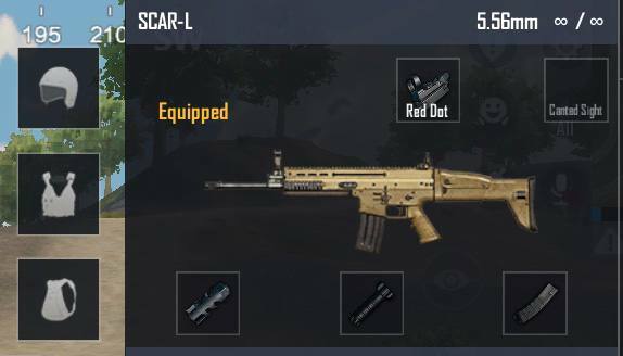 Лучшая экипировка SCAR-L в PUBG Mobile: полная настройка навесного оборудования