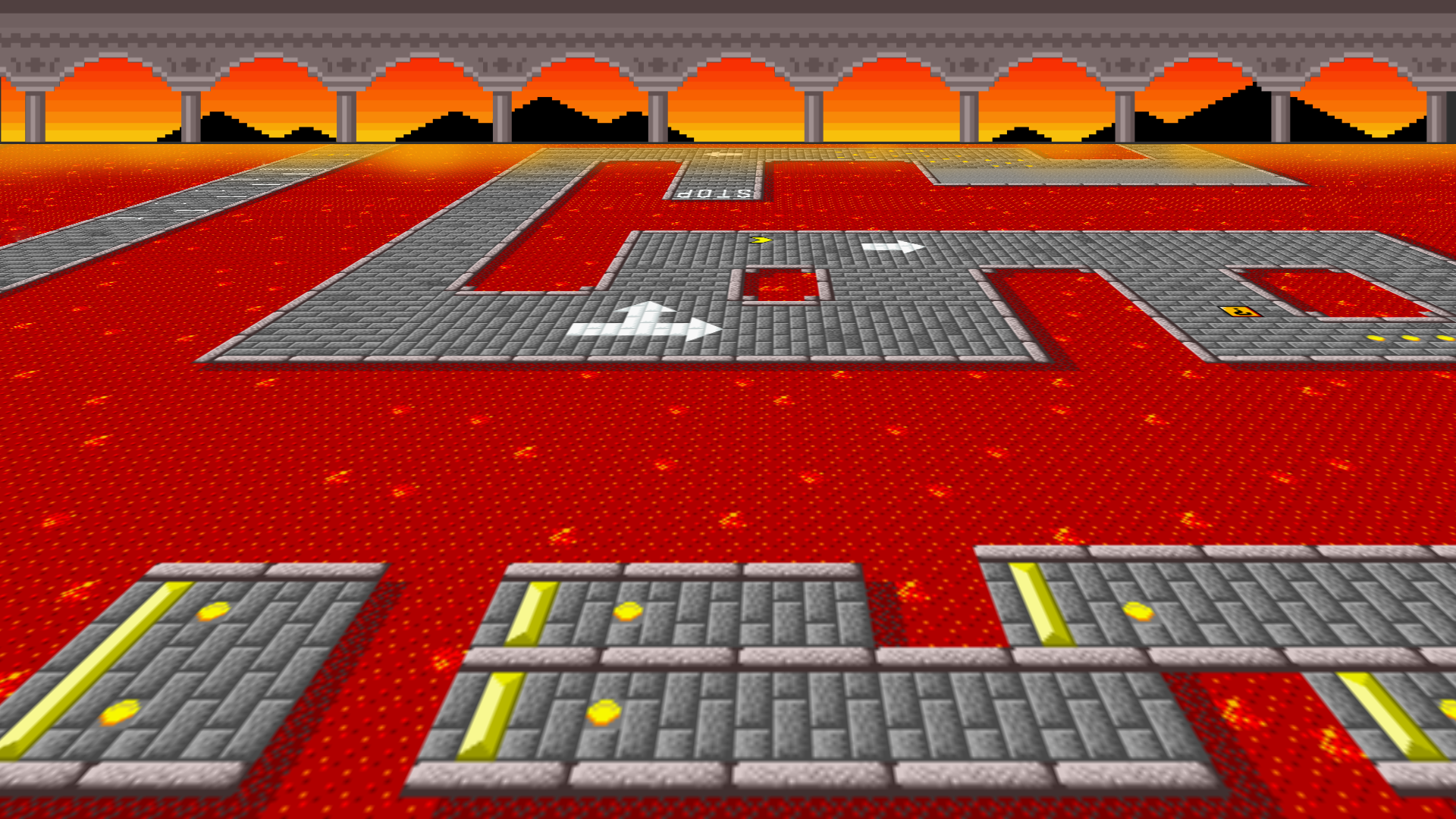 SNES Bowsers Castle 2