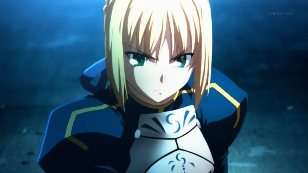 Saber from Fatestay night