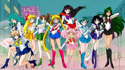 Sailor Scouts 90s