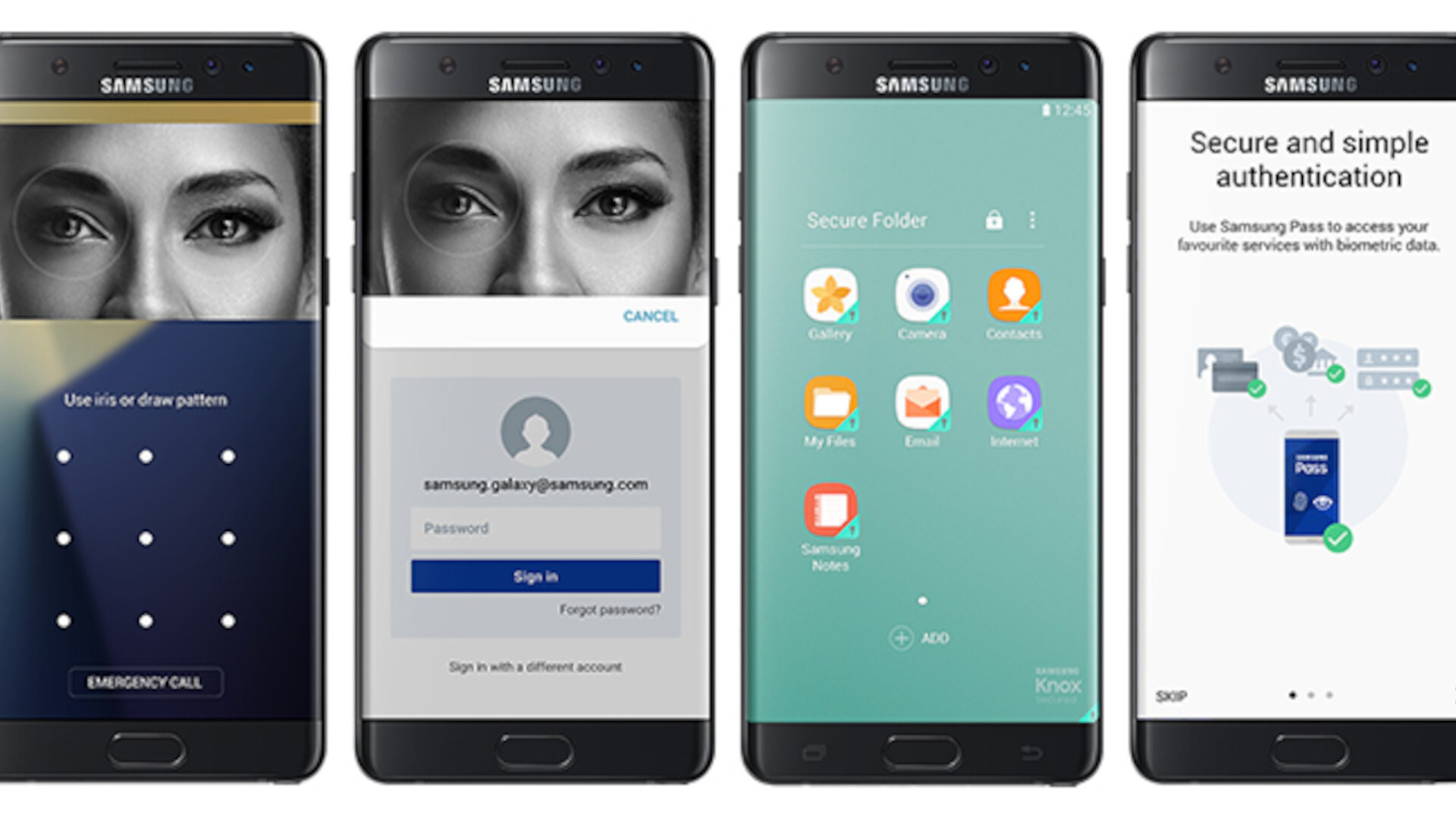 Samsung Iris Scanner