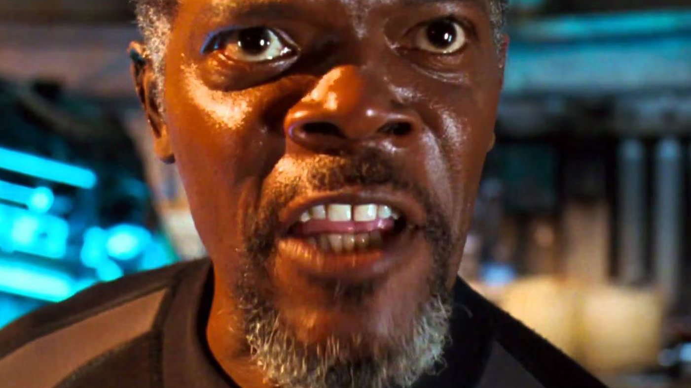 Samuel L Jackson Russell Franklin in Deep Blue Sea 1999