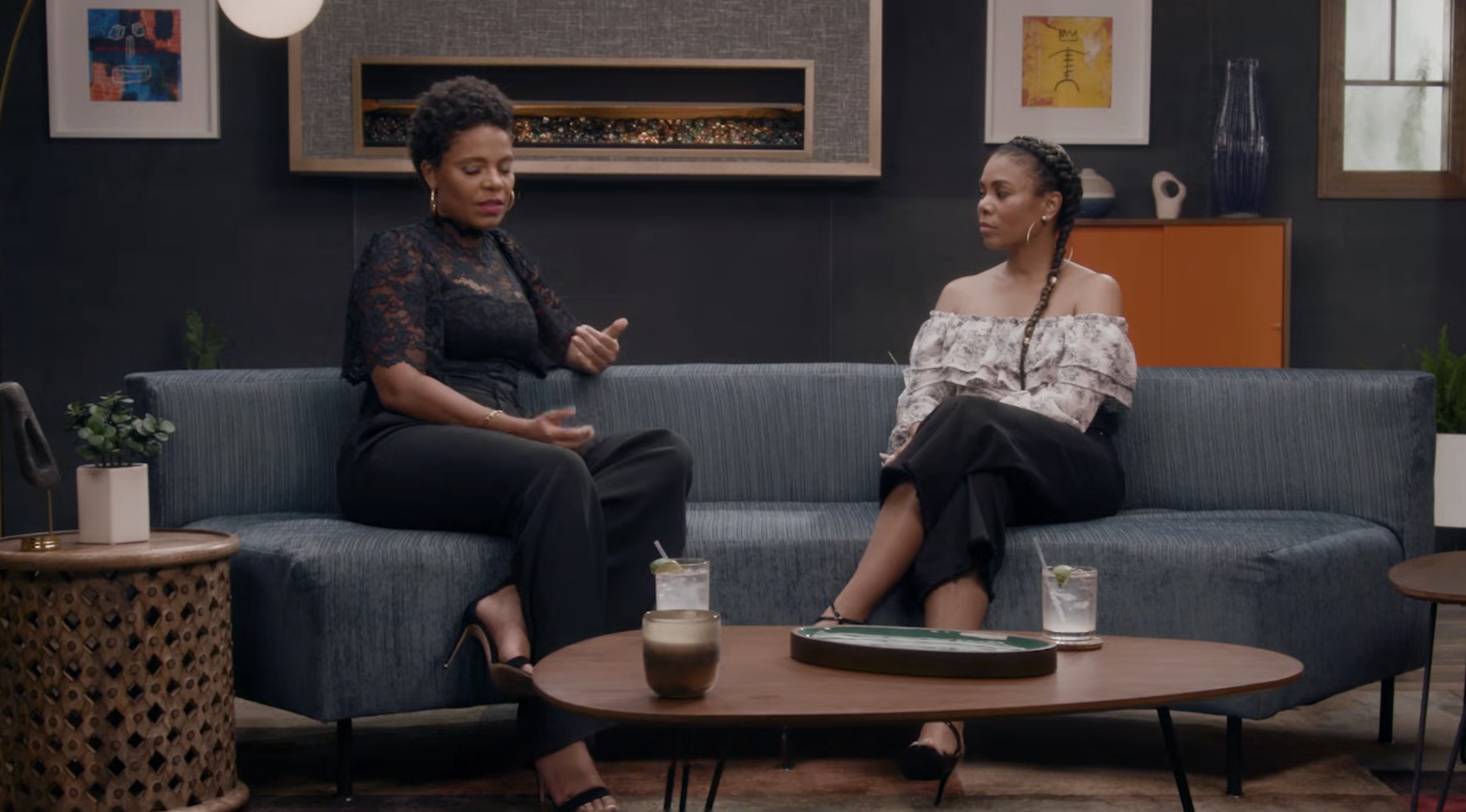 Sanaa Lathan and Regina Hall