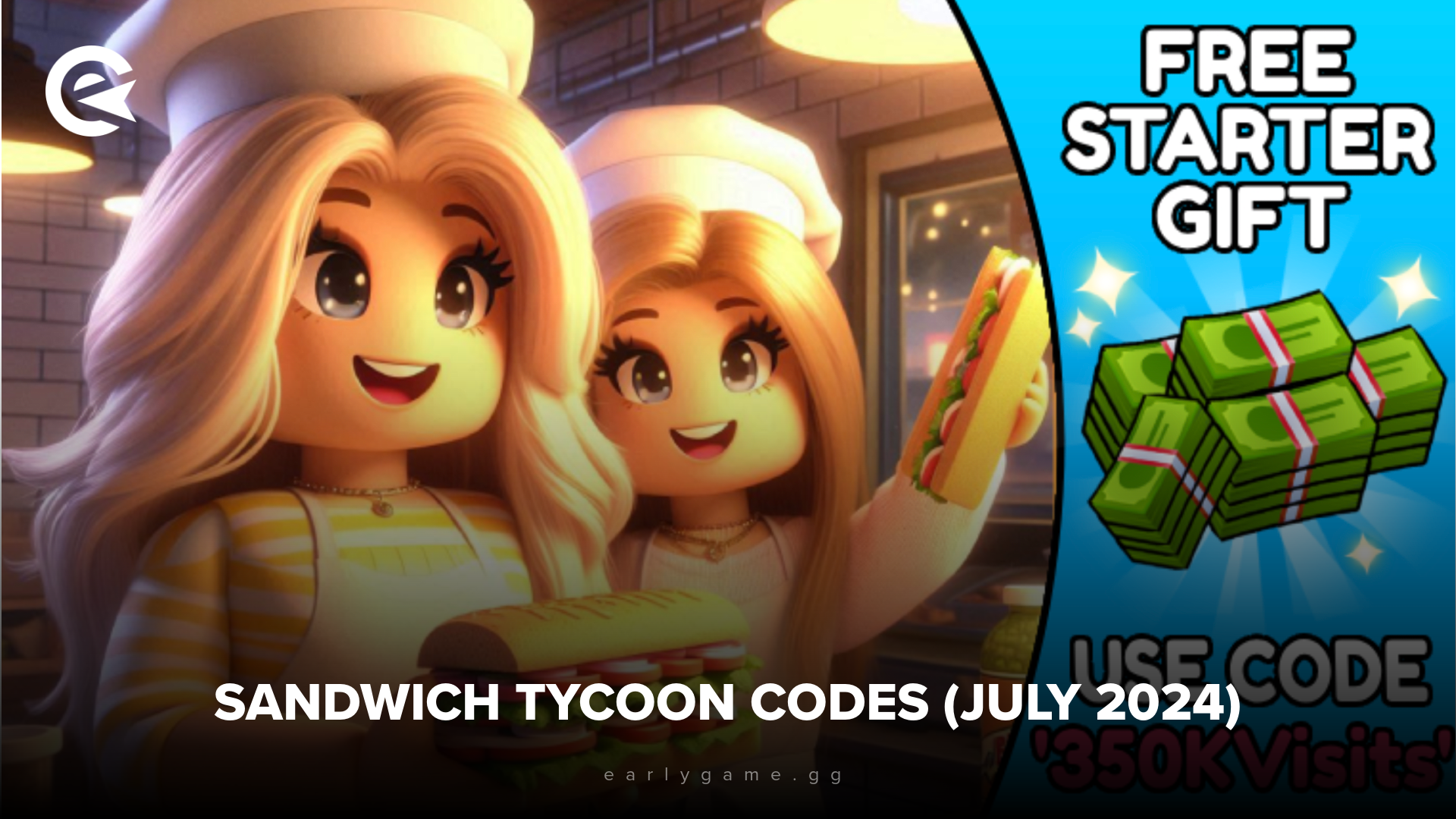 Sandwich Tycoon Codes (July 2024)