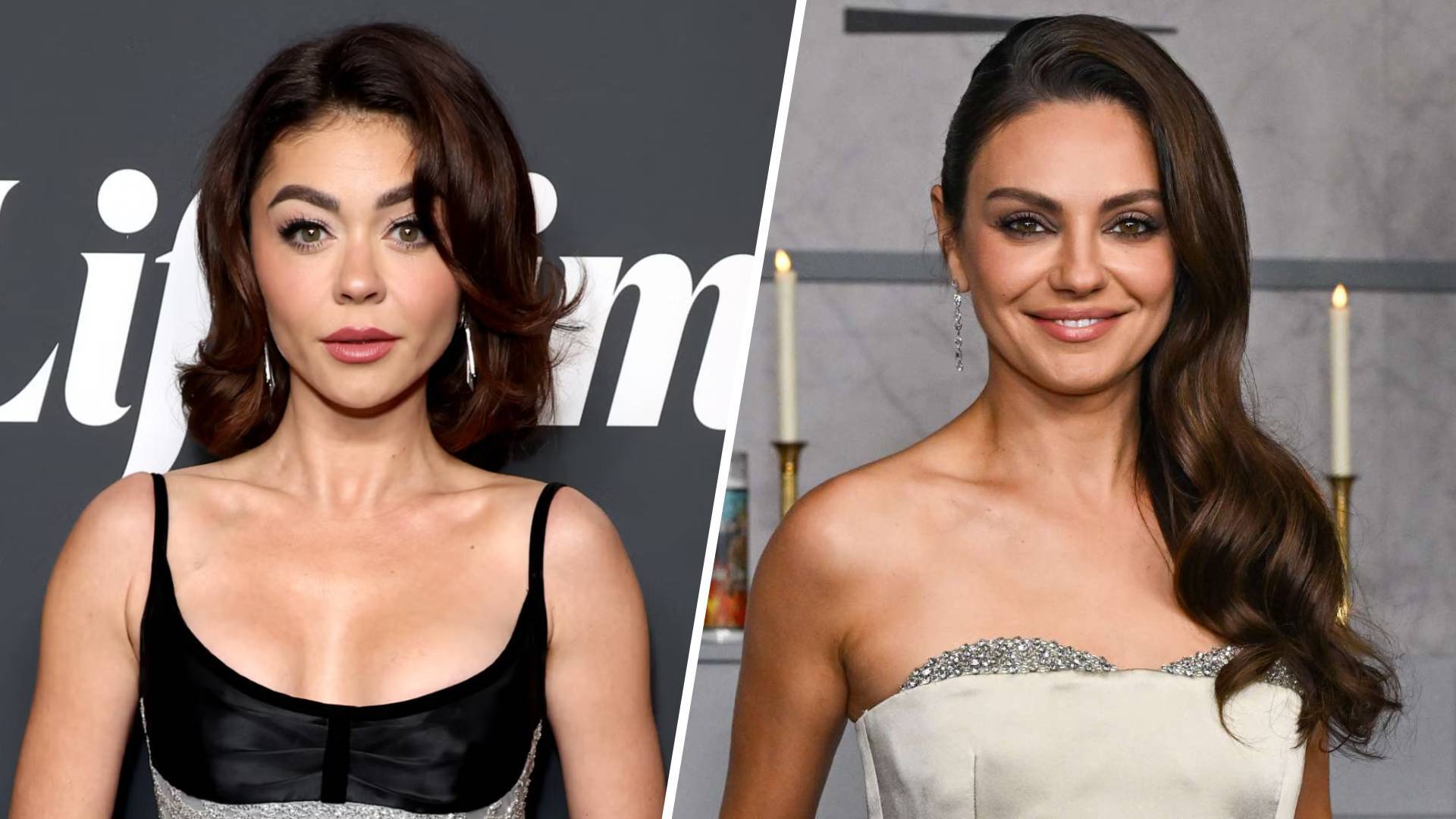 Sarah Hyland and Mila Kunis