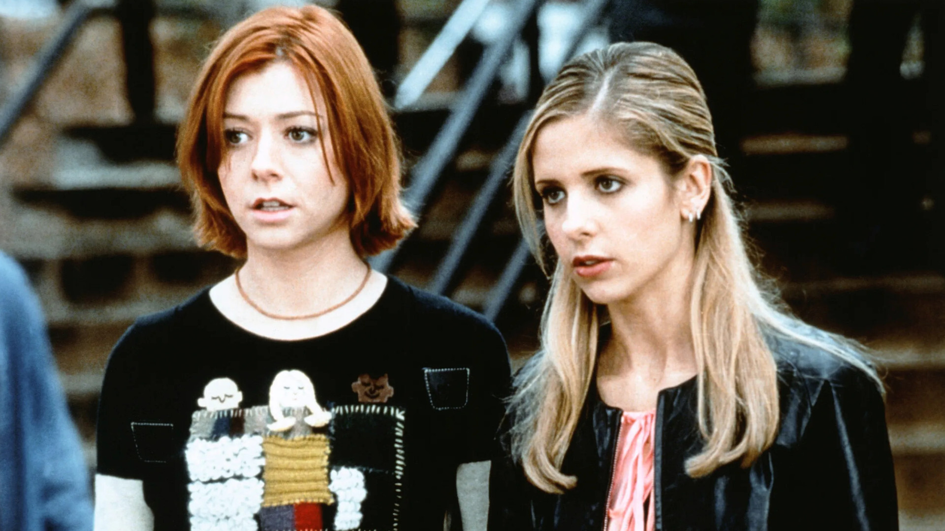 Sarah Michelle Gellar Alyson Hannigan Buffy the Vampire Slayer