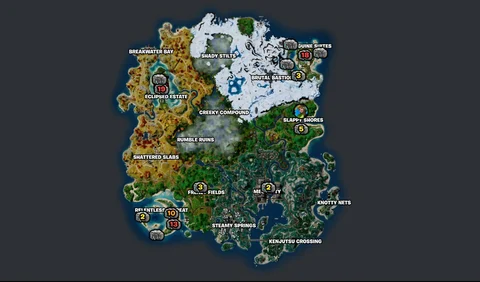Scoped Burst SMG Locations