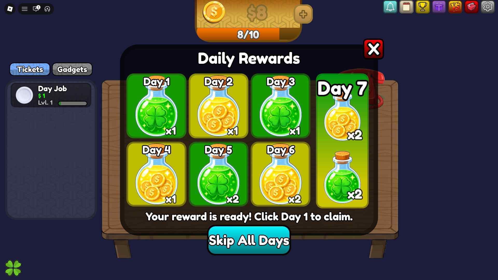 Scratchy Loot Daily Rewards