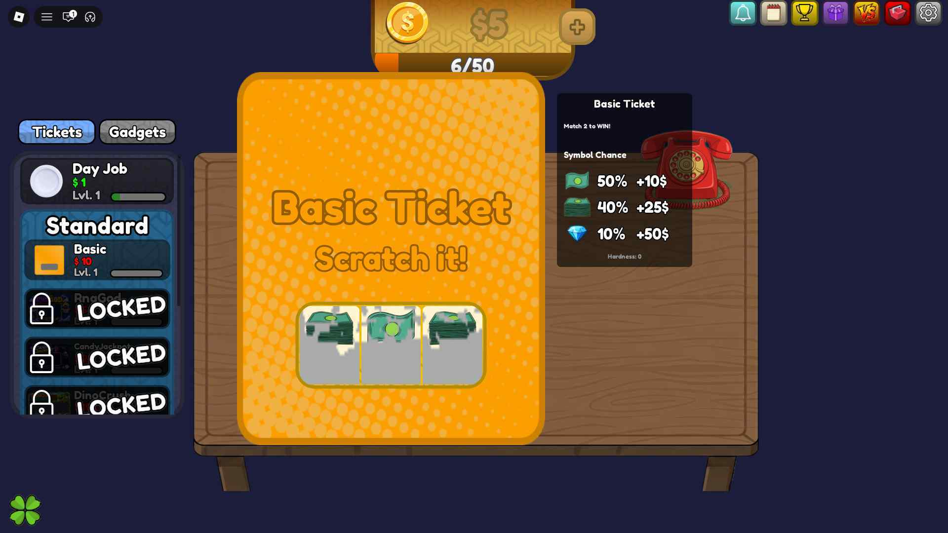 Scratchy Loot active codes