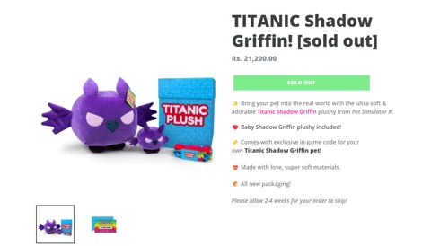 ALL NEW *FREE MERCH TITANIC PET* CODES in PET SIMULATOR X CODES