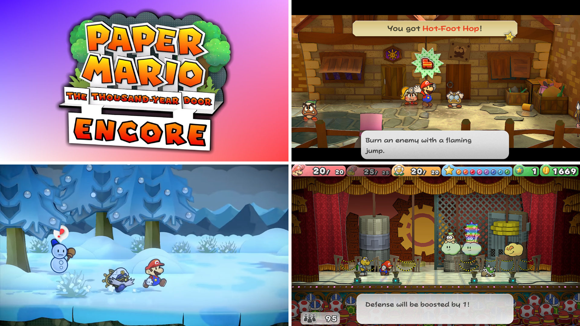 Screenshots Paper Mario TTYD Encore