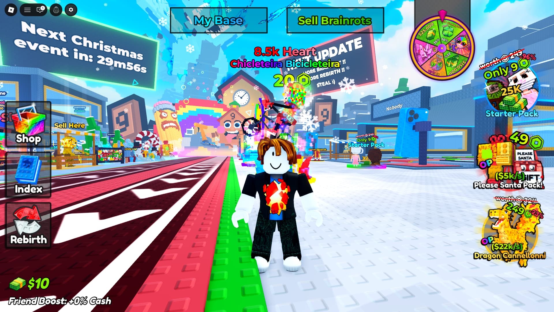 Scroll a Brainrot more codes