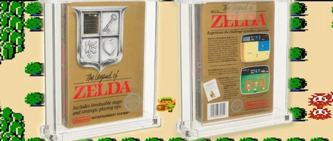 Sealed copy legend of zelda sells