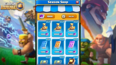 Season Shop Clash Royale Banner