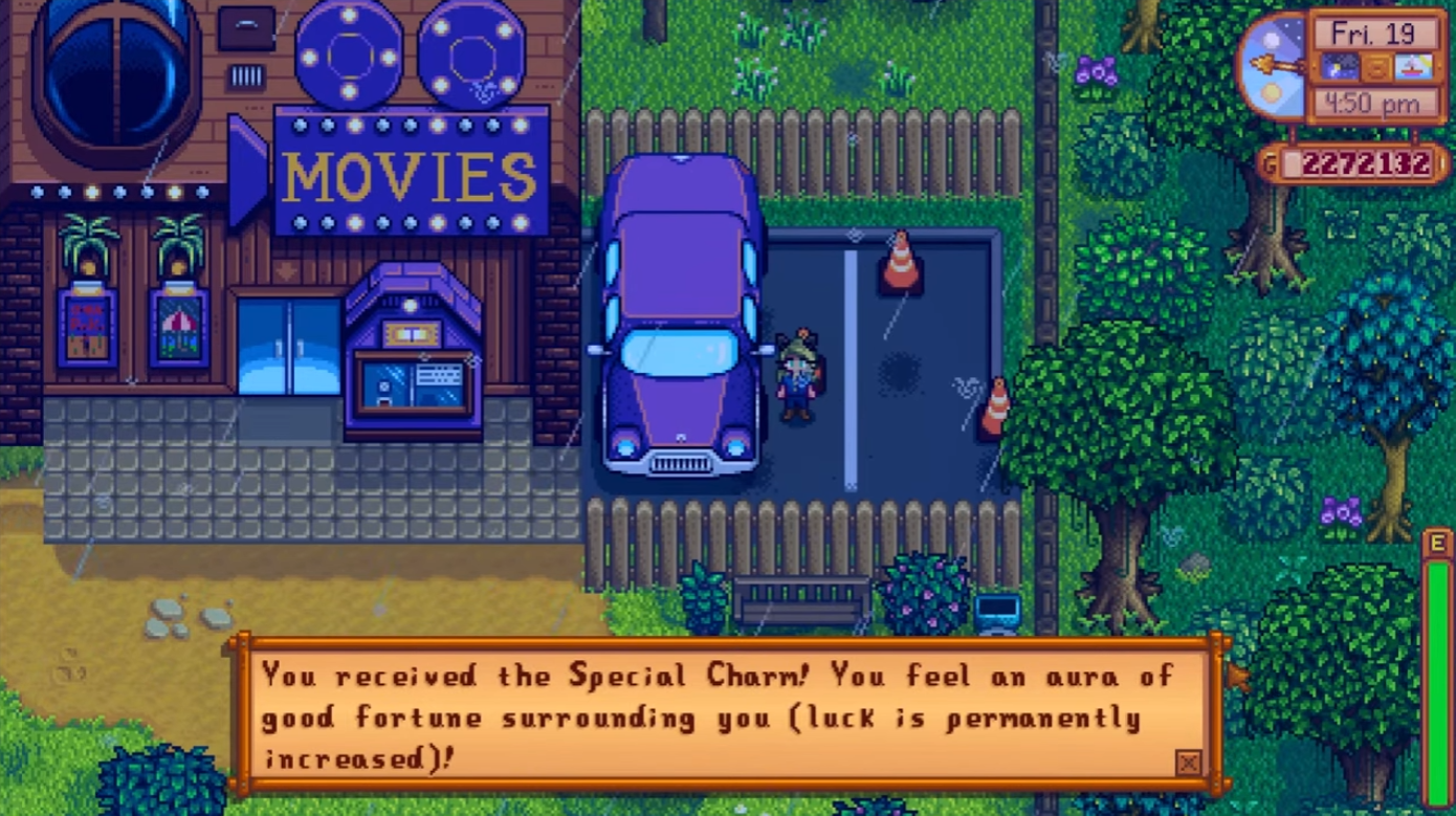 Secret Charm In Stardew Valley