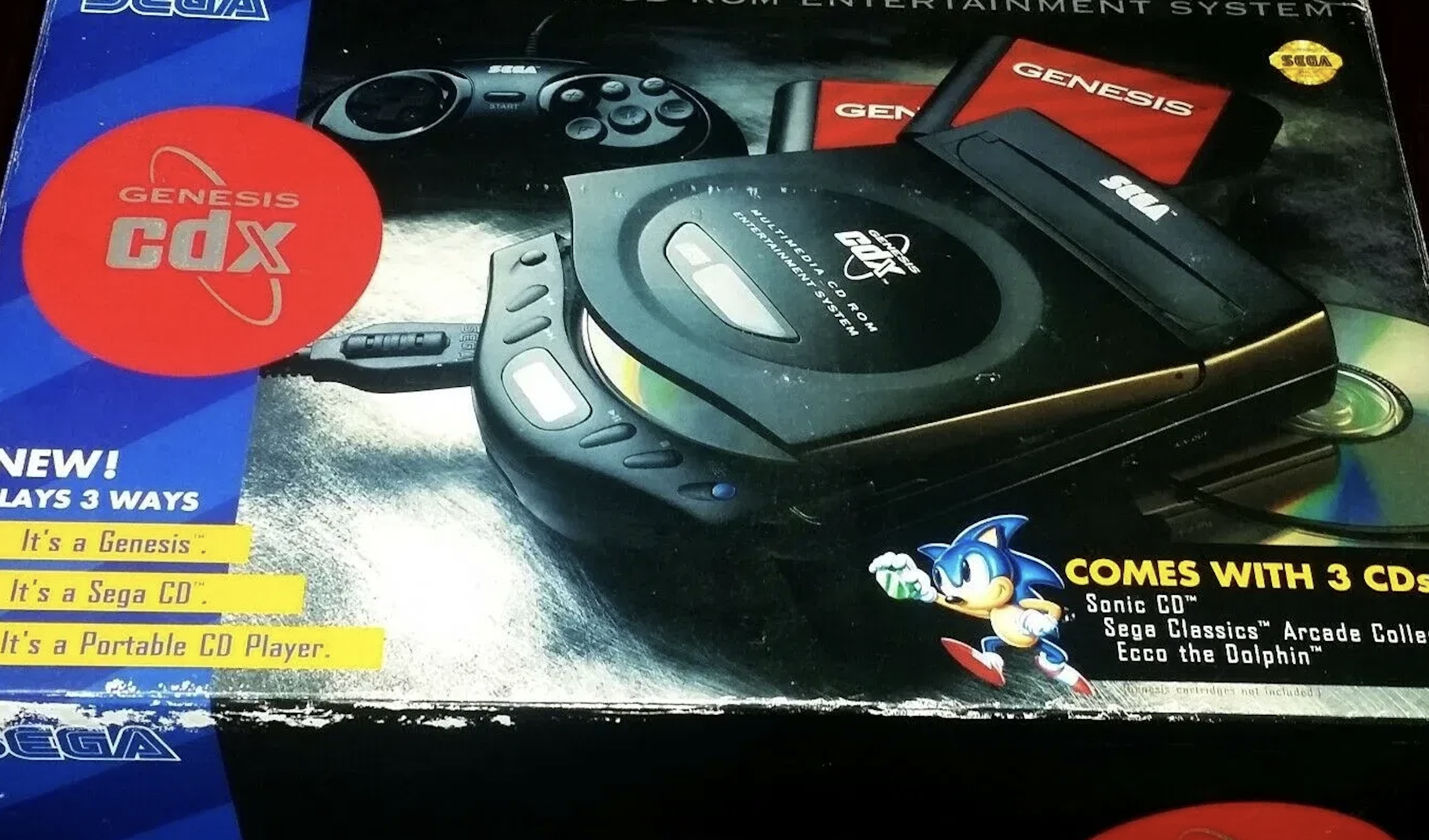Sega Genesis CDX Sega Multi Mega PAL