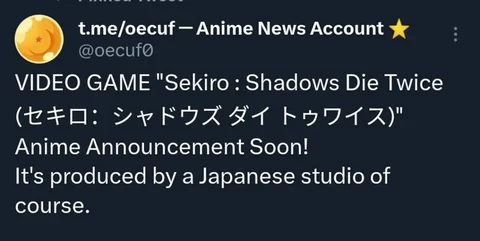 Sekiro leak