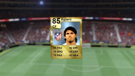 Sergio Agüero in FIFA 10