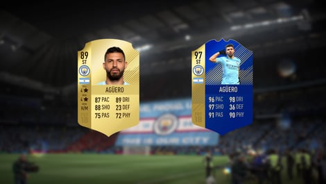 Sergio Agüero in FIFA 18