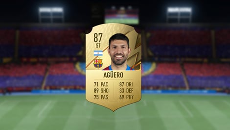 Sergio Agüero in FIFA 22