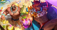 Sett and Braum Pool Party Skins