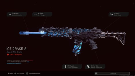 Sexiest Warzone Blueprints Ice Drake