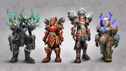 Shadowlands Covenant Armor sets